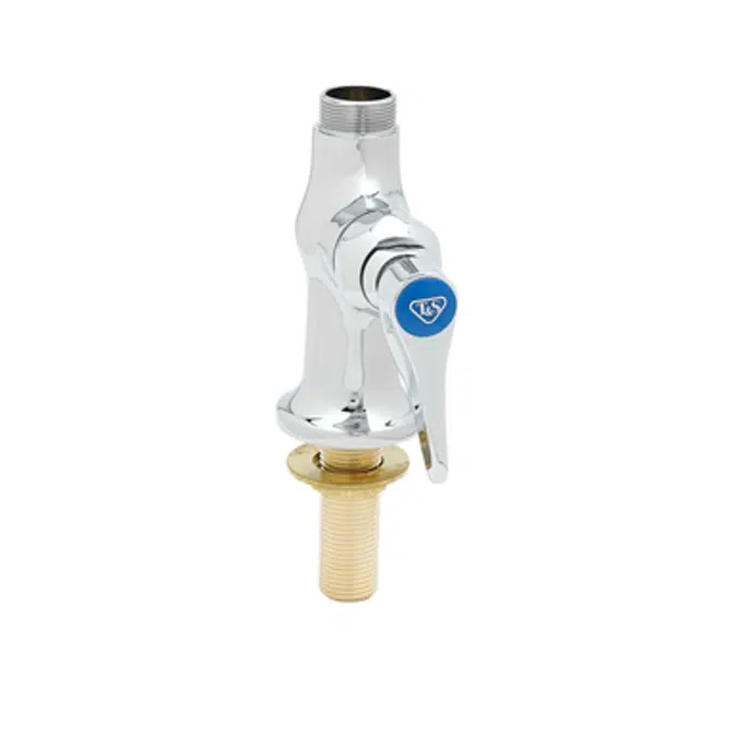 B-0205-LN Single Pantry Swivel Base Faucet, Single Hole Base, Deck Mount, Less Nozzle
