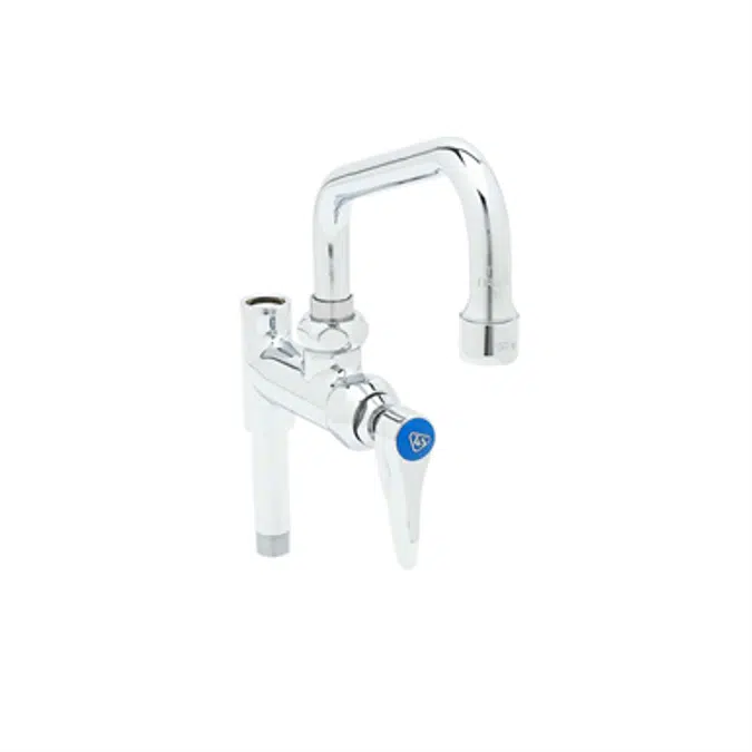 B-0155 Add-On Faucet,6" Nozzle,Lever Handle