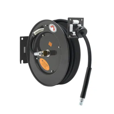 изображение для 5HR-242 Hose Reel, Open, Epoxy Coated Steel, 3/8" ID x 50' Hose EQUIP