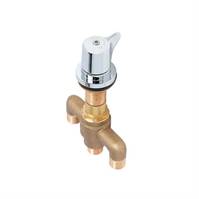 EC-SMT Above Deck Thermostatic Mixing Valve w/ 1/2" NPSM Male Fittings