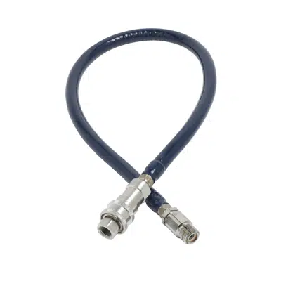 HW-4D-48 Water Hose w/ Quick Disconnect, 3/4" Diameter, 48" Long图像