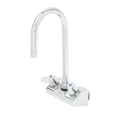 Image for 5F-4WLX05 Equip 4" Wall Mount Faucet w/ 5-1/2" Swivel Gooseneck, 2.2Gpm Aerator
