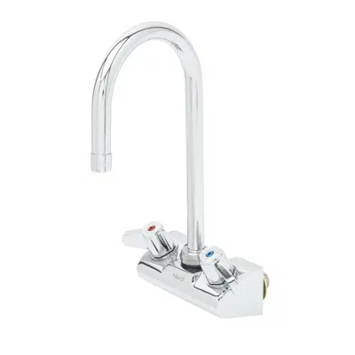 Imagem para 5F-4WLX05 Equip 4" Wall Mount Faucet w/ 5-1/2" Swivel Gooseneck, 2.2Gpm Aerator}