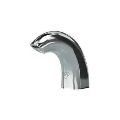 ECW-3158 WaveCrest Compact Cast Spout Sensor Lavatory Fct, Single Hole Deck Mount, Polished Chrome, 0.5 GPM / 1.9 LPM VR Hidden Spray Device için görüntü