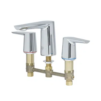 imazhi i BP-2995 LakeCrest Aesthetic Concealed Widespread Faucet, Polished Chrome