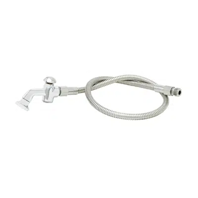 Image pour B-0101 Spray Valve w/ Rosespray Head & 38" Flexible SS Hose (013E-36)