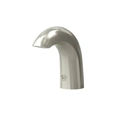 afbeelding voor ECW-3172-BN WaveCrest Electronic Sensor Lavatory Fct, Single Hole Deck Mount, Brushed Nickel, 0.5 GPM / 1.9 LPM VR Hidden Spray Device