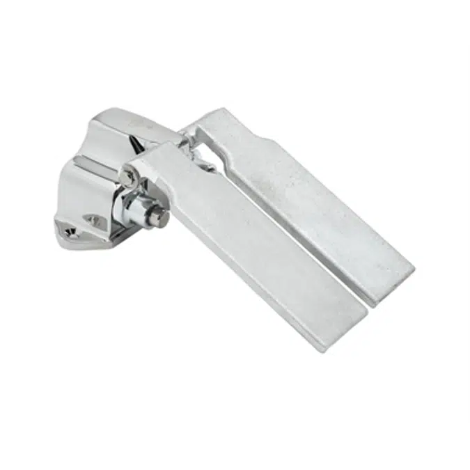 B-0509 Double Knee Pedal Valve, Ledge Mount, 6-1/4" Pedals, 1/2" NPT Inlets