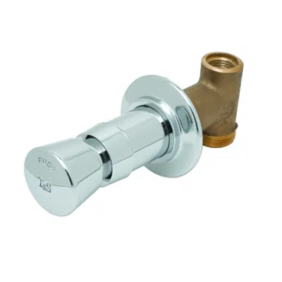 Image for B-1029 Concealed Straight Valve, Slow Self Closing, Vandal Resistant, Blank Index