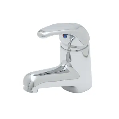 Image for B-2701 Single Lever Faucet, Ceramic Cartridge, Rigid Base, Short Spout, Flexible Supply Lines