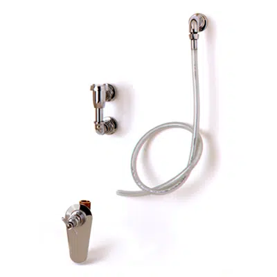 B-0694-ST Bedpan Washer, Single Temperature Supply, Loose Key Stop, Vacuum Breaker, 4' Hose图像