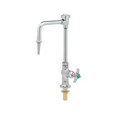 afbeelding voor BL-5707-01 Lab Faucet, Single Temp, Anti-Rotation, Swivel/Rigid Vacuum Breaker Nozzle, Serrated Tip