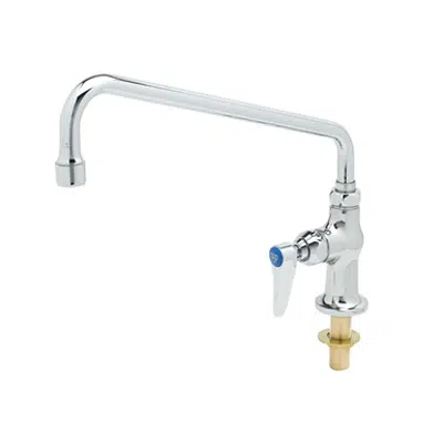 Image for B-0206 Single Pantry Faucet, Single Hole Base, Deck Mount, 12" Swing Nozzle (062X)