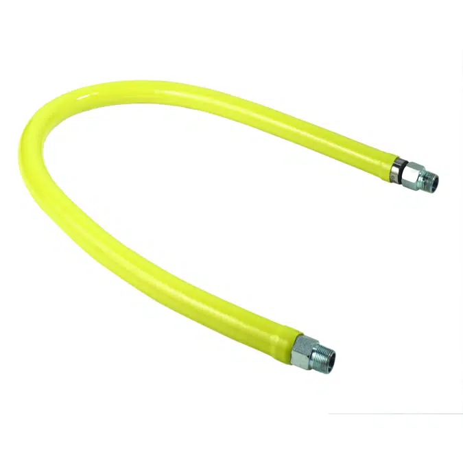 Objetos BIM - ¡Descarga gratis! HG-2C-48 Gas Hose, Free Spin Fittings ...