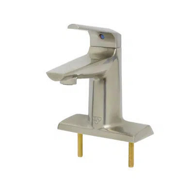 Imagem para BP-2712-BN LakeCrest Aesthetic Single Handle Escutcheon Faucet, Brushed Nickel}