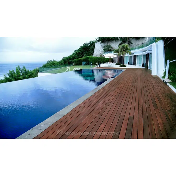 Mahogany (Red Balau) Decking