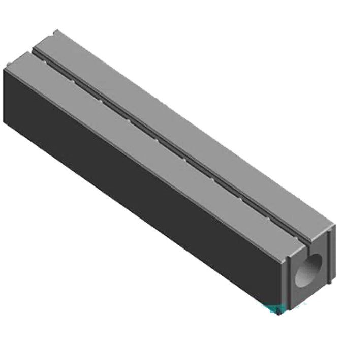 SLOTTED GUTTER D 400