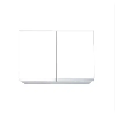 Image pour 吊戸棚 (高さ45cmタイプ) 間口70cm ホワイト M7-70N_W