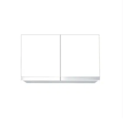Image pour 吊戸棚 (高さ60cmタイプ) 間口80cm ホワイト M7-80HN_W