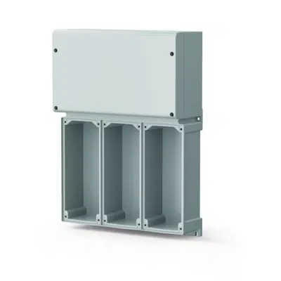 Image for Triple base 16/32A with junction box