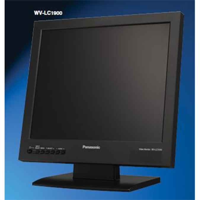 WV-LC1900 High Resolution LCD Monitor with Exceptional Image Quality