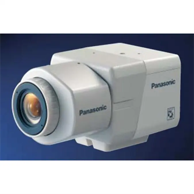 Objetos BIM - ¡Descarga gratis! WV-CP254H Compact Color CCTV Camera ...