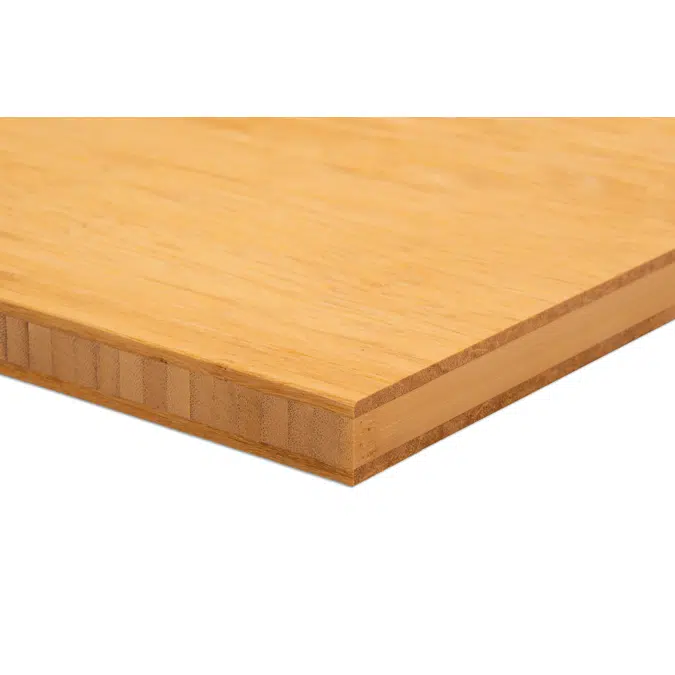 Bamboo Solid Panel High Density Natural 20 mm