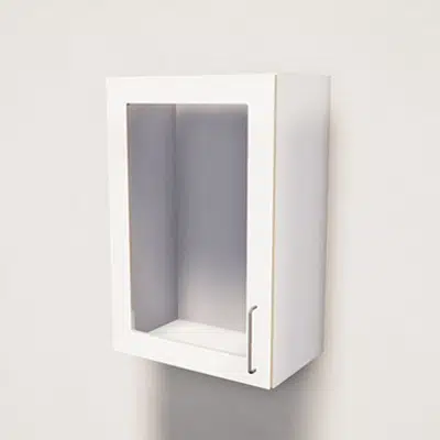 imagem para Wall Cabinet 1 glass door 700