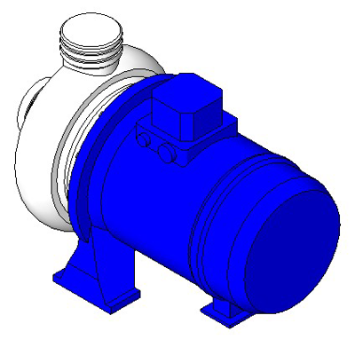 Immagine per BIMobject TH x Thai Obayashi_Certrifugal Pump with Open Impeller