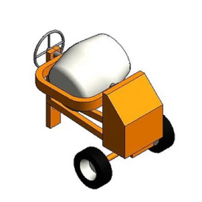 BIMobject TH x Thai Obayashi_ConcreteMixer