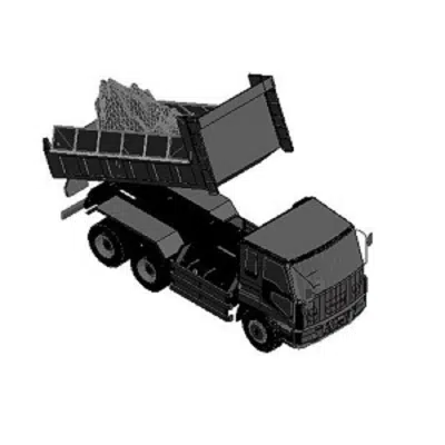 kép a termékről - BIMobject TH x Thai Obayashi_Medium-10WheelsDumpTruck