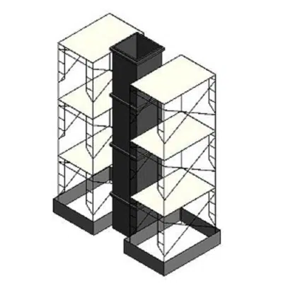 Image for BIMobject TH x Thai Obayashi_FormworkColumnwithScaffolding