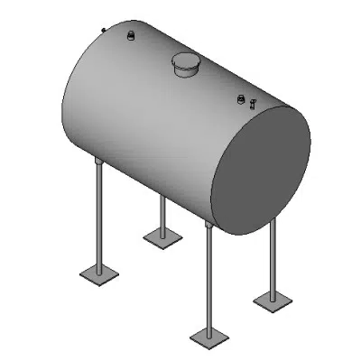 Image for BIMobject TH x Thai Obayashi_DieselFuelTank_1000L