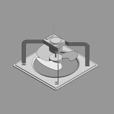 Image for BIMobject TH x Thai Obayashi_PanasonicFV##GS4 Exhaust Fan Industrial  Wall Type