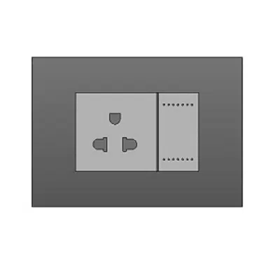 kuva kohteelle BIMobject TH x Thaiobayashi_DoubleSocket3PRoundPIN