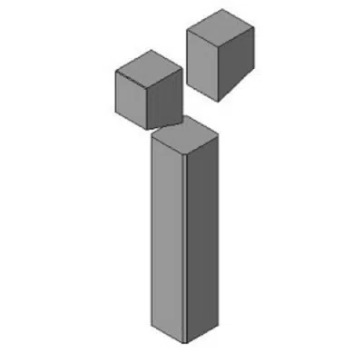 imagen para BIMobject TH x Thai Obayashi_SquareColumnWithCorbel _T-Shape