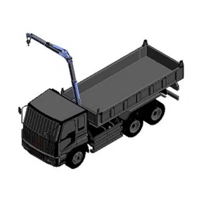 Image for BIMobject TH x Thai Obayashi_LargeTruckLoaderCrane