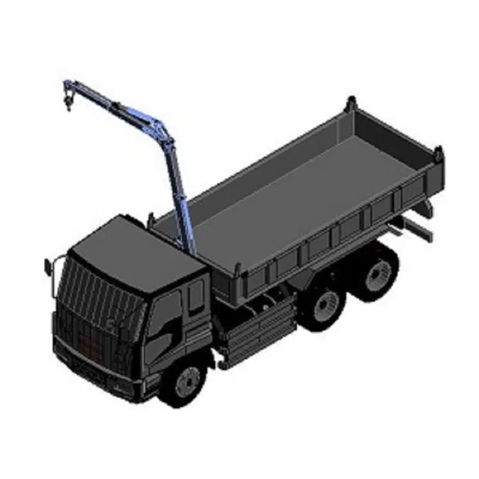 BIMobject TH x Thai Obayashi_LargeTruckLoaderCrane