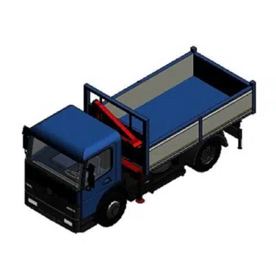 изображение для BIMobject TH x Thai Obayashi_SmallTruckLoaderCrane