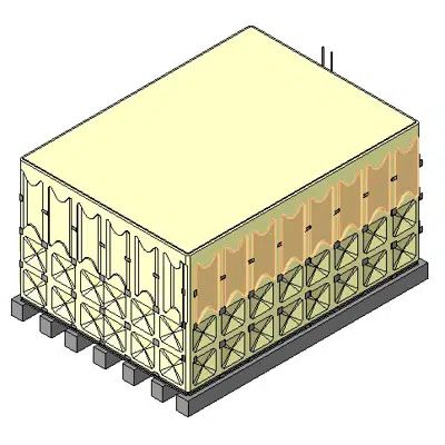 BIMobject TH x Thai Obayashi_Galvanized Steel Water Tank 이미지