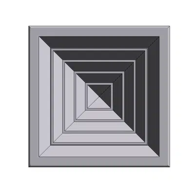 изображение для BIMobject TH x Thai Obayashi_Diffuser 4CSD Ceiling Square Komfortflow Supply Top