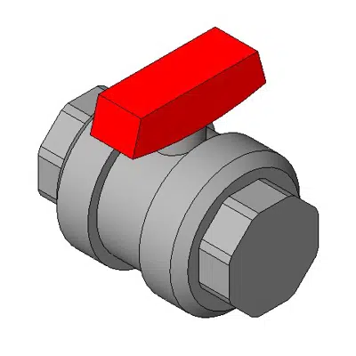 Image for BIMobject TH x Thai Obayashi_Double Union Ball Valve PVC