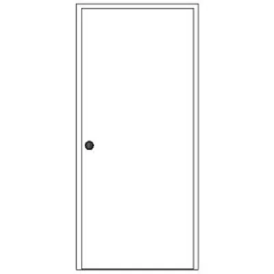 画像 BIMobject TH x Thai Obayashi_SingleSwingDoor_Metal_90x210