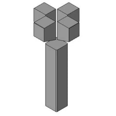 imagen para BIMobject TH x Thai Obayashi_SquareColumnWithCorbel _4
