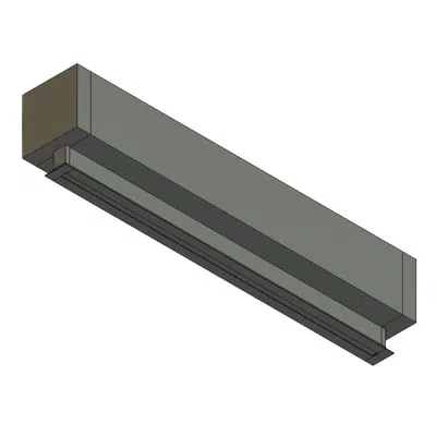 Image for BIMobject TH x Thai Obayashi_Slot Linear Diffuser Front