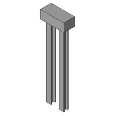 Image for BIMobject TH x Thai Obayashi_RectangularFootingWithPile