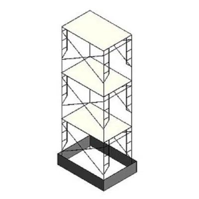Image for BIMobject TH x Thai Obayashi_3-StoreyScaffolding