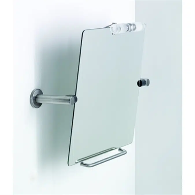 Objetos BIM - ¡Descarga gratis! Inox Care Inox Care Adjustable mirror ...