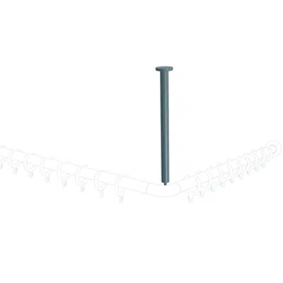 Image for Nylon Care Ceiling support  L = 601 - 1000 Nylon Care
