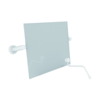 nylon care kippspiegel mit bedienhebel, 550 x 500 mm